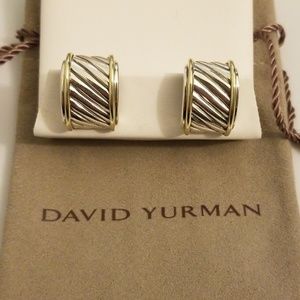 David Yurman Classic Cigar Band Earrings